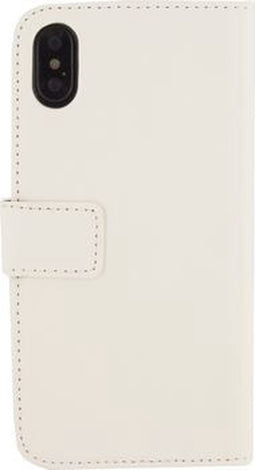 Apple iPhone XS Hoesje - Mobilize - Classic Gelly Wallet Serie - Kunstlederen Bookcase - Wit - Hoesje Geschikt Voor Apple iPhone XS
