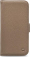 Apple iPhone XS Hoesje - Mobilize - Classic Gelly Wallet Serie - Kunstlederen Bookcase - Taupe - Hoesje Geschikt Voor Apple iPhone XS