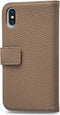 Apple iPhone XS Hoesje - Mobilize - Classic Gelly Wallet Serie - Kunstlederen Bookcase - Taupe - Hoesje Geschikt Voor Apple iPhone XS