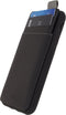 Apple iPhone XS Hoesje - Mobilize - Gelly Card Serie - TPU Backcover - Zwart - Hoesje Geschikt Voor Apple iPhone XS