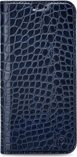 Apple iPhone Xs Hoesje - Mobilize - Premium Gelly Serie - Kunstlederen Bookcase - Blauw - Hoesje Geschikt Voor Apple iPhone Xs