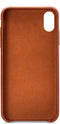 Apple iPhone Xs Max Hoesje - Senza - Desire Serie - Echt Leer Backcover - Burned Cognac - Hoesje Geschikt Voor Apple iPhone Xs Max