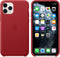 Apple - Leren Hoesje - iPhone 11 Pro - Rood