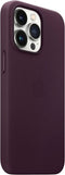 Apple - Leren hoesje - MagSafe - iPhone 13 Pro - Donkere kers