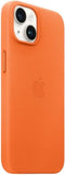 Apple - Leren hoesje - MagSafe - iPhone 14 Plus - Oranje