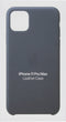 Apple Leren Hoesje voor iPhone 11 Pro Max - Blauw