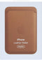 Apple - Leren kaarthouder - MagSafe - iPhone - Saddle bruin