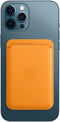 Apple - Leren kaarthouder met MagSafe voor iPhone - California Poppy