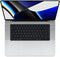 Apple MacBook Pro 2021 16 inch M1 Pro 10 Core, 16-core GPU, 16GB ram, 1TB ssd, Qwerty, Zilver