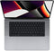 Apple MacBook Pro 2021 16 inch M1 Pro 10 Core, 16-core GPU, 16GB ram, 512GB ssd, Qwerty, Grijs