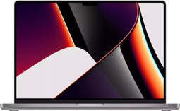Apple MacBook Pro 2021 16 inch M1 Pro 10 Core, 16-core GPU, 32GB ram, 512GB ssd, Qwerty, Grijs