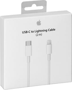 Apple USB-C naar Lightning kabel voor iPhone/iPad/iPod - 2 meter - wit