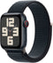 Apple Watch SE (2023), 40mm, GPS + Cellular, Geweven sportbandje Zwart (Zwart)