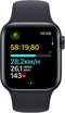 Apple Watch SE (2023), 40mm, GPS + Cellular, Sportbandje S/M Zwart (Zwart)