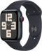 Apple Watch SE (2023), 44mm, GPS + Cellular, Sportbandje S/M, Zwart (Zwart)