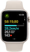Apple Watch SE (2023), 44mm, GPS, Sportbandje M/L, Beige (Beige)