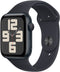 Apple Watch SE (2023), 44mm, GPS, Sportbandje S/M, Zwart (Zwart)