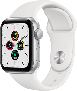 Apple Watch SE (40mm) Zilver (Wit)