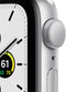Apple Watch SE (40mm) Zilver (Wit)