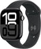 Apple Watch Series 10, 46mm, GPS, Aluminium, Sportbandje S/M, Zwart (Zwart)