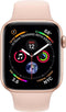 Apple Watch Series 4 refurbished door Renewd - A Grade (zo goed als nieuw) - 40mm - Goud/Roze
