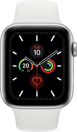 Apple Watch Series 5 OLED 44 mm Zilver GPS