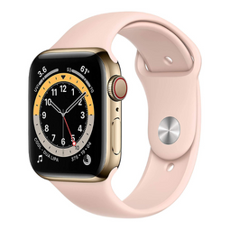 Apple Watch Series 6 40mm Cellular Stainless Steel (Simlockvrij) / SV - Goud