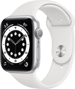 Apple Watch Series 6 (40mm) Zilver (Wit)