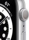 Apple Watch Series 6 (40mm) Zilver (Wit)