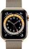 Apple Watch Series 6 GPS + Cell 44mm Gold Steel Gold Milanese Loop band