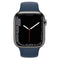 Apple Watch Series 7 45mm Cellular Stainless Steel (Simlockvrij) / SV - Zwart