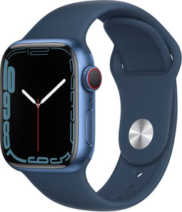 Apple Watch Series 7 LTE (41mm) Blauw (Blauw)