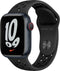 Apple Watch Series 7 LTE Nike (41mm) Zwart (Zwart)