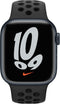 Apple Watch Series 7 LTE Nike (41mm) Zwart (Zwart)