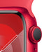 Apple Watch Series 9, 41mm, GPS, Aluminium, Sportbandje M/L, Rood (Rood)