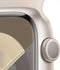 Apple Watch Series 9, 45mm, GPS, Aluminium, Sportbandje S/M Zilver (Beige)