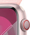 Apple Watch Series 9, 45mm, GPS + Cellular, Aluminium, Geweven sportbandje Roze (Roze)