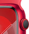 Apple Watch Series 9, 45mm, GPS + Cellular, Aluminium, Sportbandje M/L Rood (Rood)