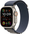 Apple Watch Ultra 2, Alpine-bandje L, Titanium (Blauw)