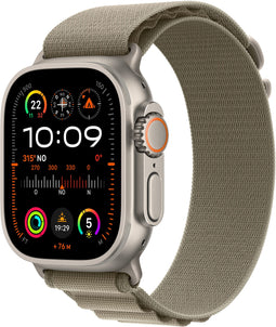 Apple Watch Ultra 2, Alpine-bandje L, Titanium (Groen)