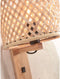 GOOD&MOJO Wandlamp Java - Bamboe - 30x22x52cm - Binnen Modern