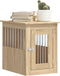 vidaXL - Hondenbench - 45x62x59 - cm - bewerkt - hout - sonoma - eikenkleurig