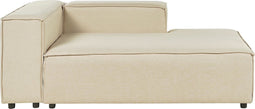 APRICA - Chaise longue - Beige - Linnen