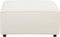 APRICA - Ottomaan - Wit - Bouclé