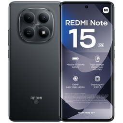 Xiaomi Redmi Note 15 5G - Smartphone - 6GB RAM - 128GB opslag - Zwart