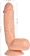 vscnovelty® - 8.5” Ultra Realistic Suction Cup Dildo - 21 cm - zuignap