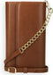 Selencia Hoesje Met Pasjeshouder Geschikt voor Samsung Galaxy A71 - Selencia Eny Uitneembare Vegan Lederen Clutch - Bruin