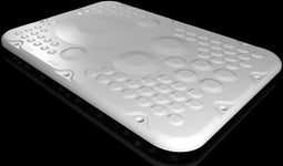 Rittal AX 2565.300 - Flensplaat 221 mm x 301 mm - Kunststof Grijs