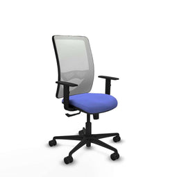 Zulema Piqueras y Crespo 1D036N0 - Bureaustoel - Verstelbare hoogte met armleuning - Licht Blauw