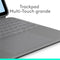 Logitech Combo Touch - Toetsenbordcase voor iPad Air - Grootste trackpad ooit - Grijs